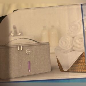 ion UV sani-case LED Sterilizing Travel Bag kills 99.9% of germs, makeup, cells